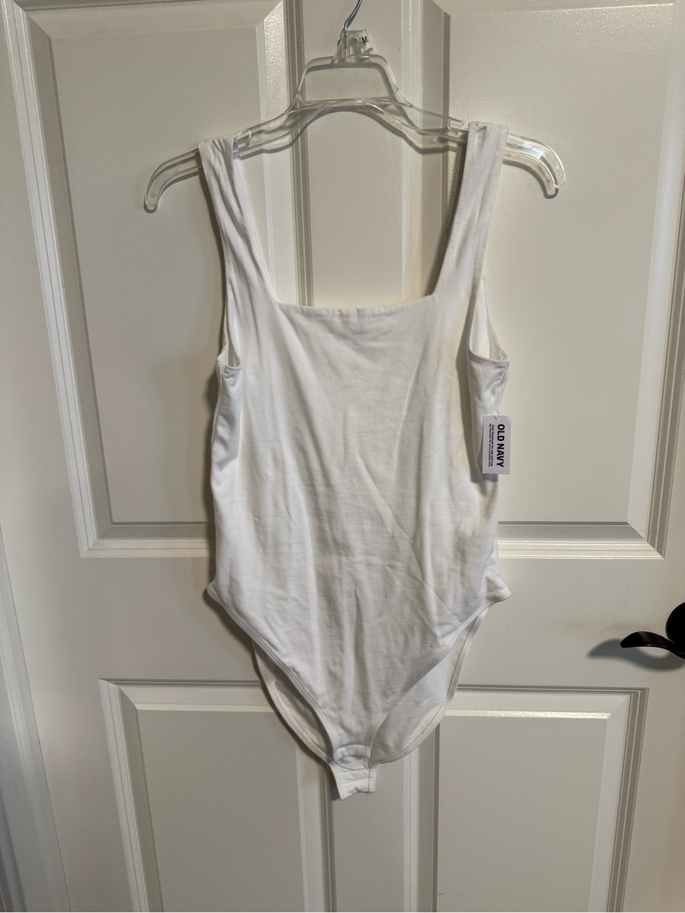 Old Navy White Scoop Neck Top